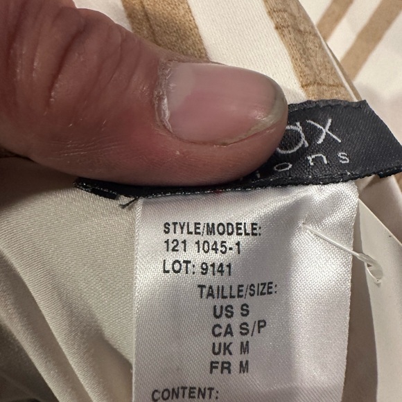 NWT - Mr. Max Printed Brazil Knit Stripe Pull On Pant - Picture 7 of 8